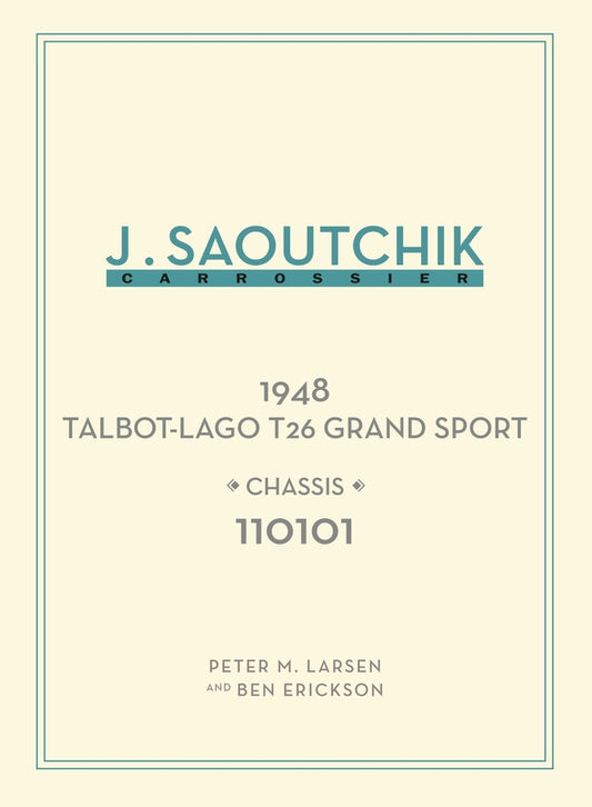 Jacques Saoutchik, Maître Carrossier