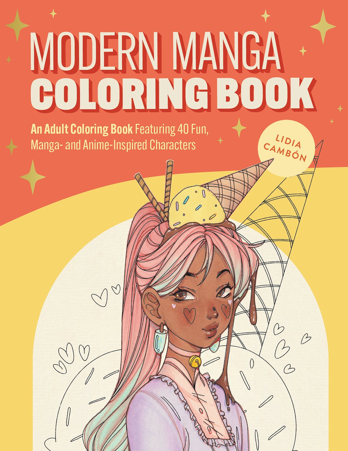 The Modern Manga Coloring Book