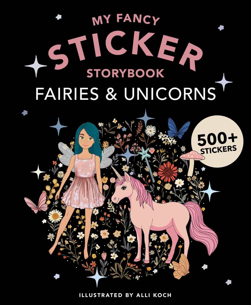 My Fancy Sticker Storybook: Fairies and Unicorns book cover