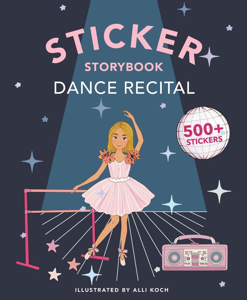 My Fancy Sticker Storybook: Dance Recital book cover