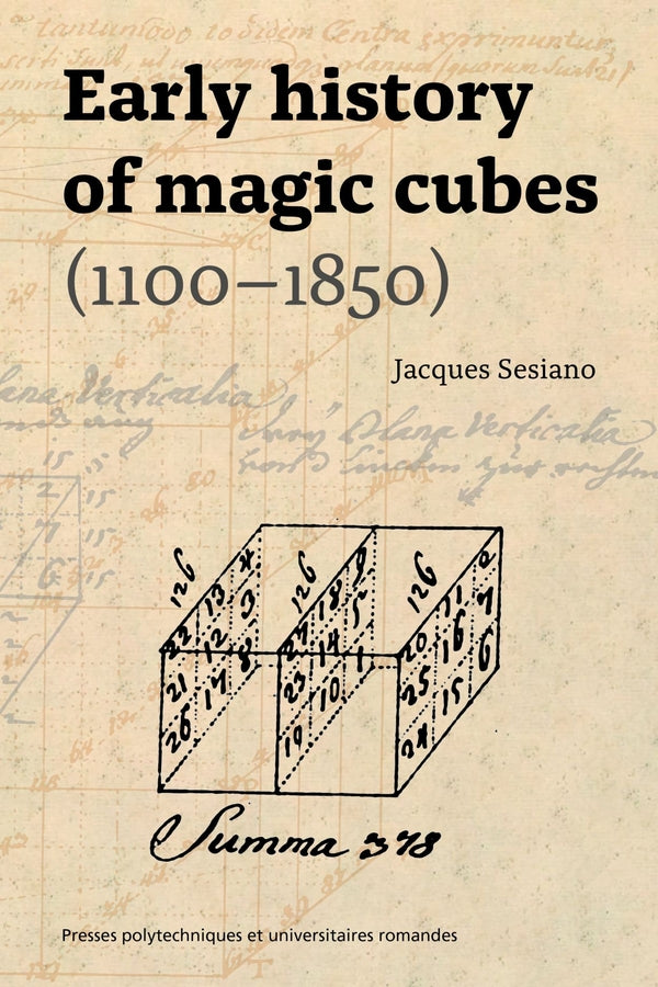 Early History of Magic Cubes (1100-1850) cover