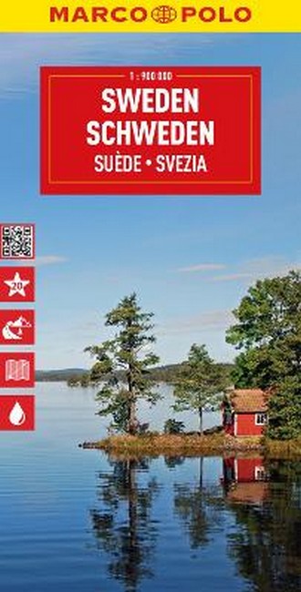 Sweden Marco Polo Map cover
