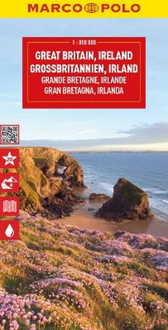 Great Britain & Ireland Marco Polo Map cover
