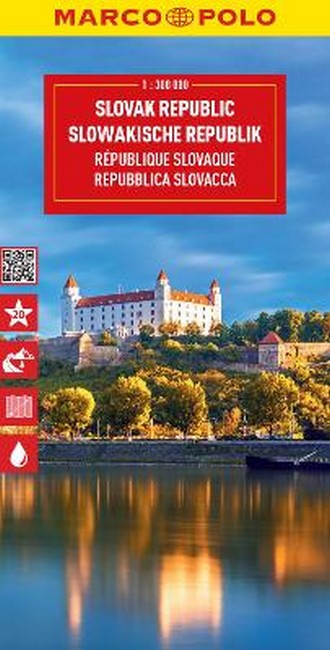 Slovak Republic Marco Polo Map cover