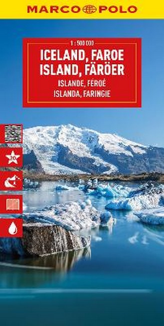 Iceland Marco Polo Map cover