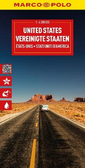 USA Marco Polo Map cover
