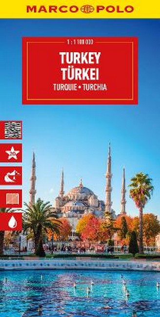 Turkey / Tuerkiye Marco Polo Map cover