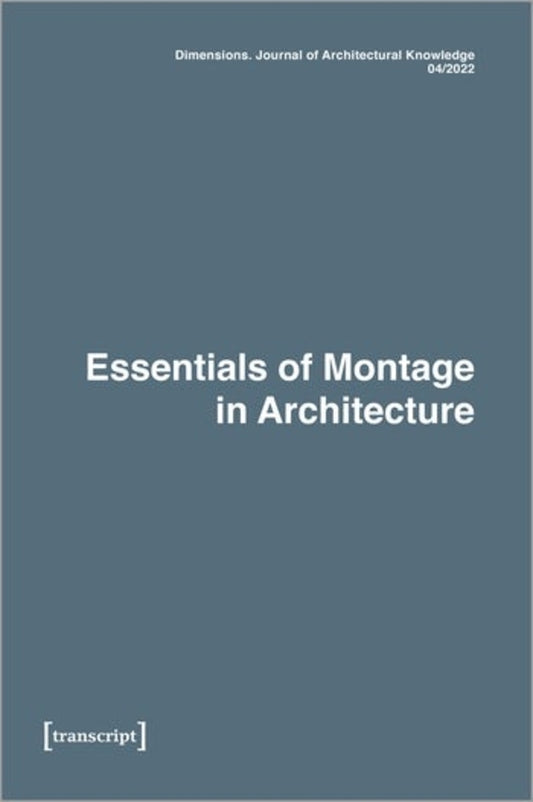 Dimensions. Journal of Architectural Knowledge cover