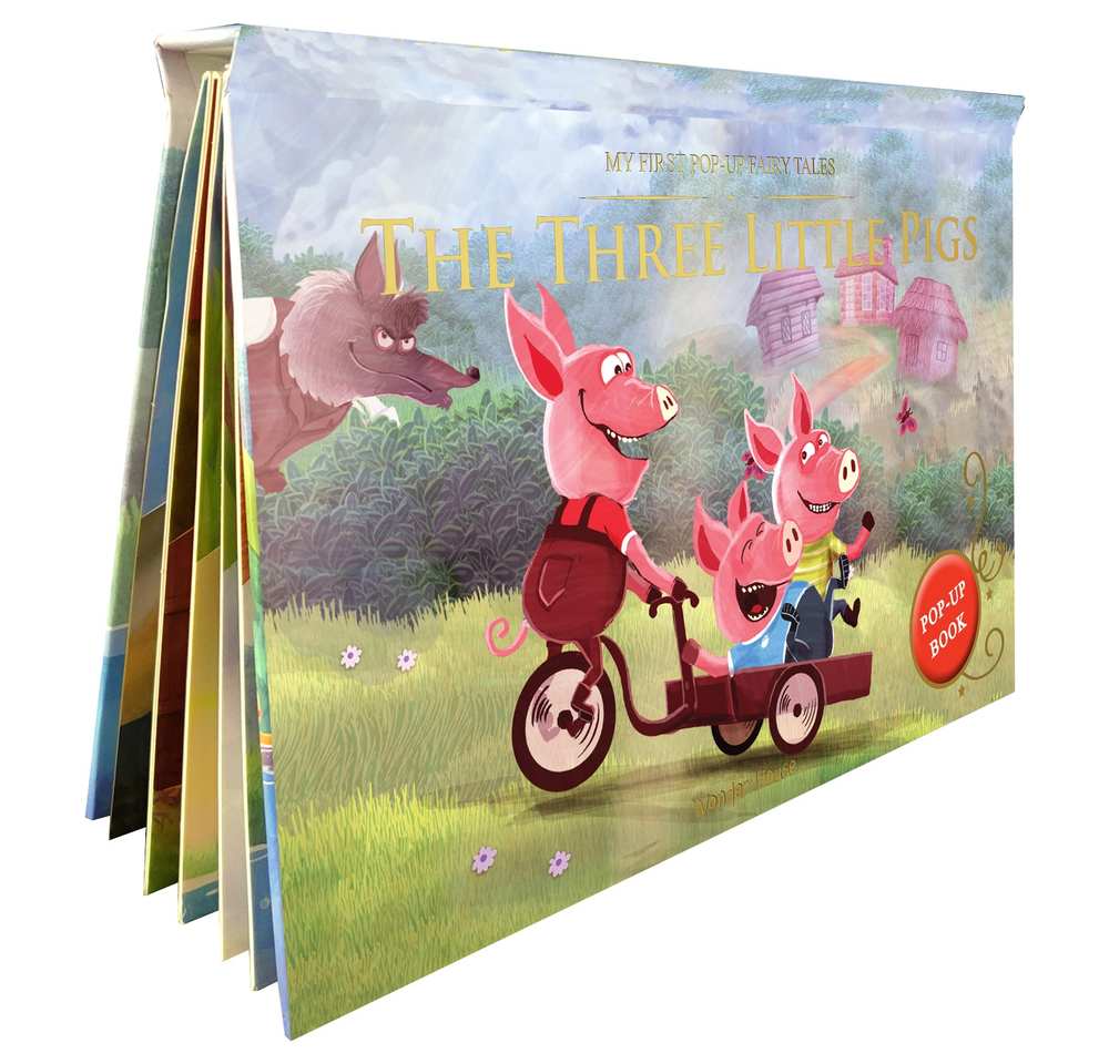 My First Pop-Up Fairy Tales - Three Little Pigs book cover