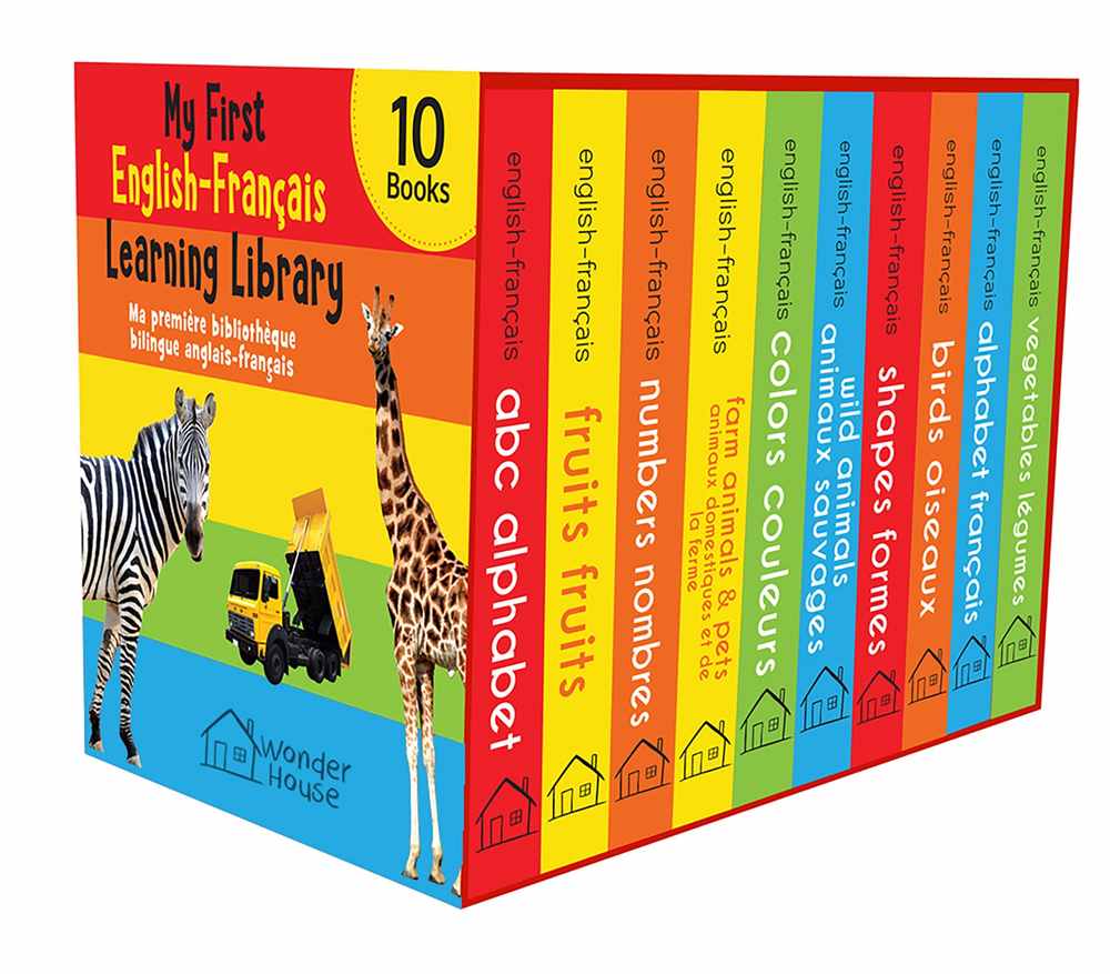 My First English-Français Learning Library book cover