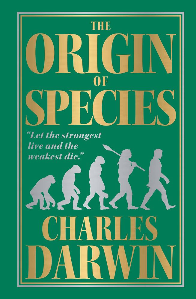The Origin of Species (Deluxe Hardbound Edition) book cover
