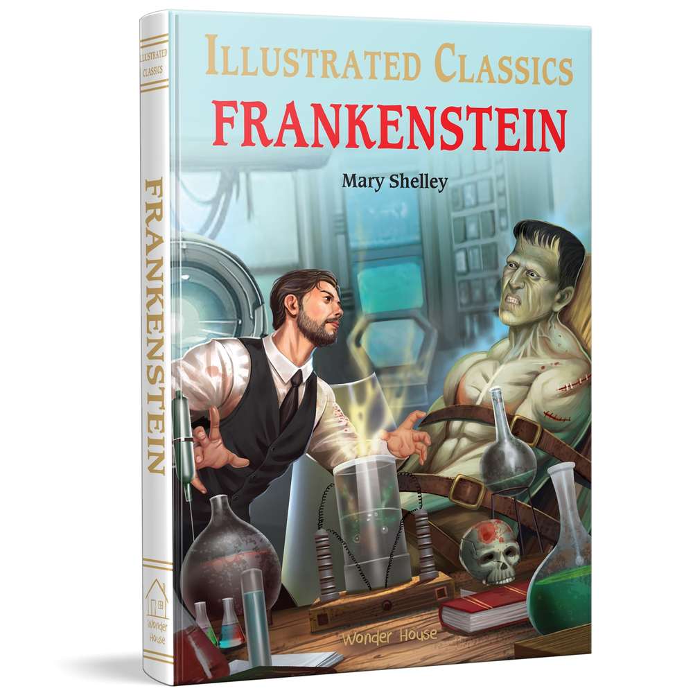 Frankenstein for Kids book cover