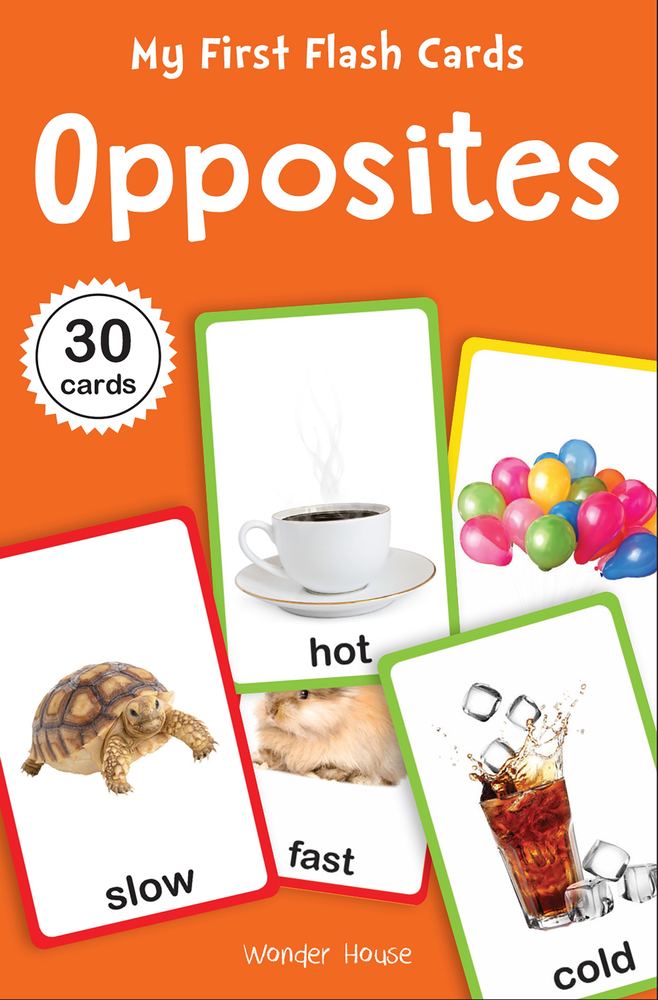 My First Flash Cards Opposites book cover