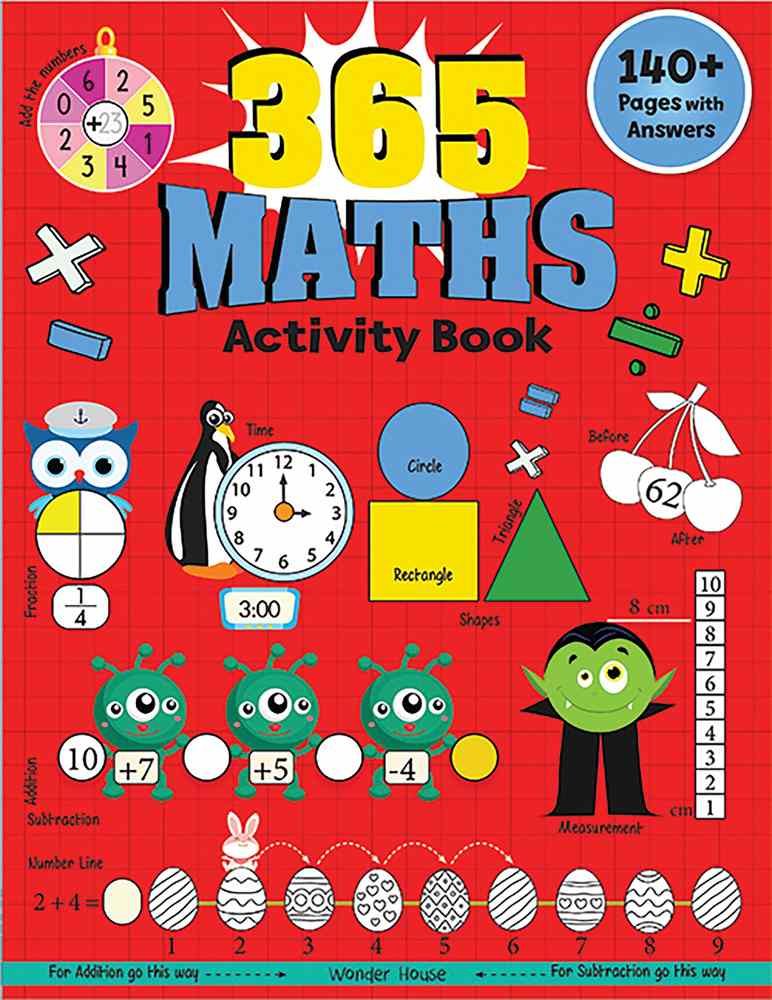 365 Maths Activity BookFor Kids book cover