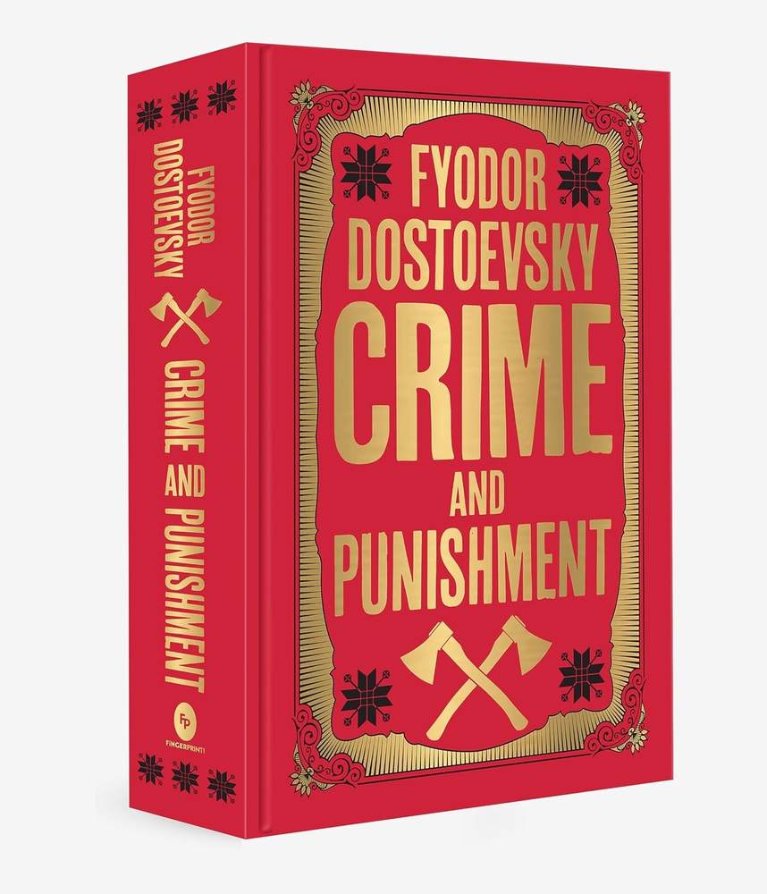 Crime and Punishment (Deluxe Hardbound Edition) book cover