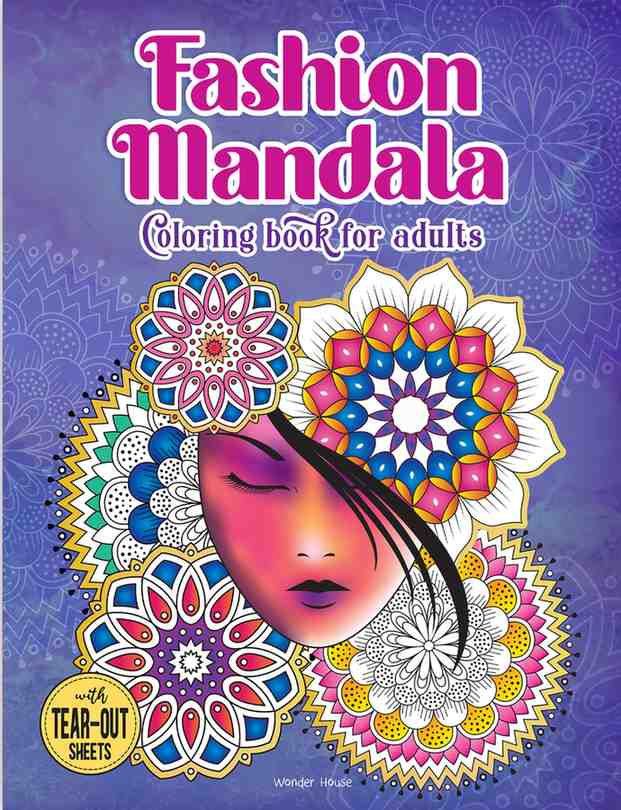 Fashion Mandala Coloring book for Adults book cover