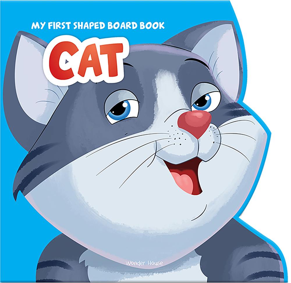 My First Shaped Board Book: Cat book cover