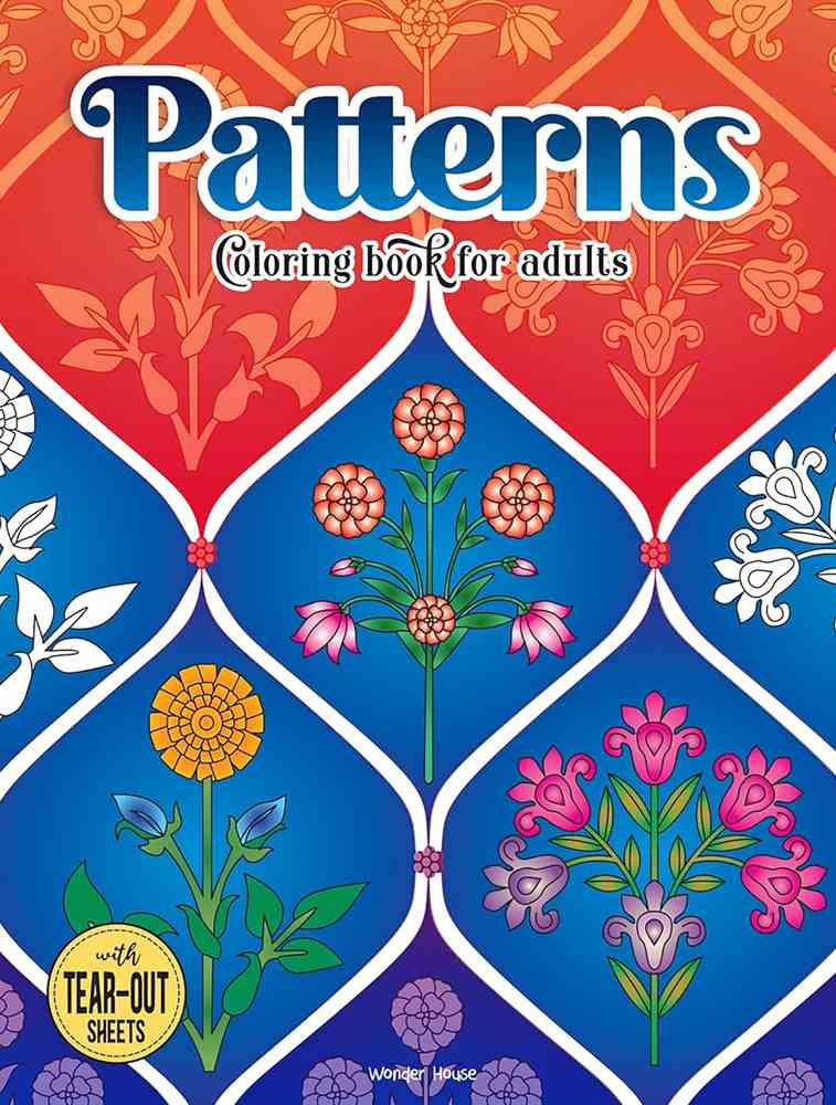 Pattern Coloring Book For Adults book cover