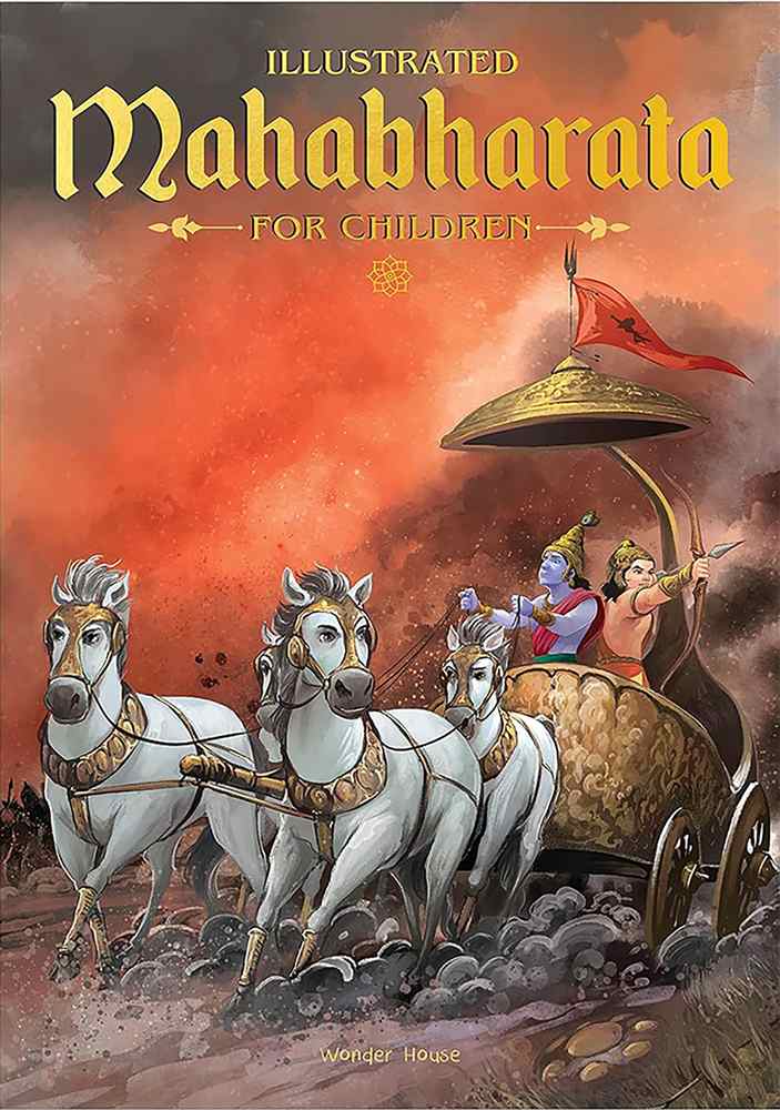 Mahabharata - Illustrated Book For Children (Paperback Edition) book cover
