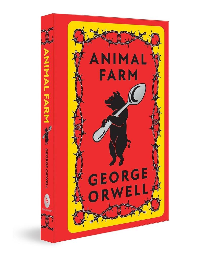 Animal Farm (Deluxe Hardbound Edition) book cover