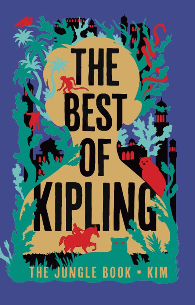 The Best of Kipling - The Jungle Book, Kim (Deluxe Hardbound Edition) book cover