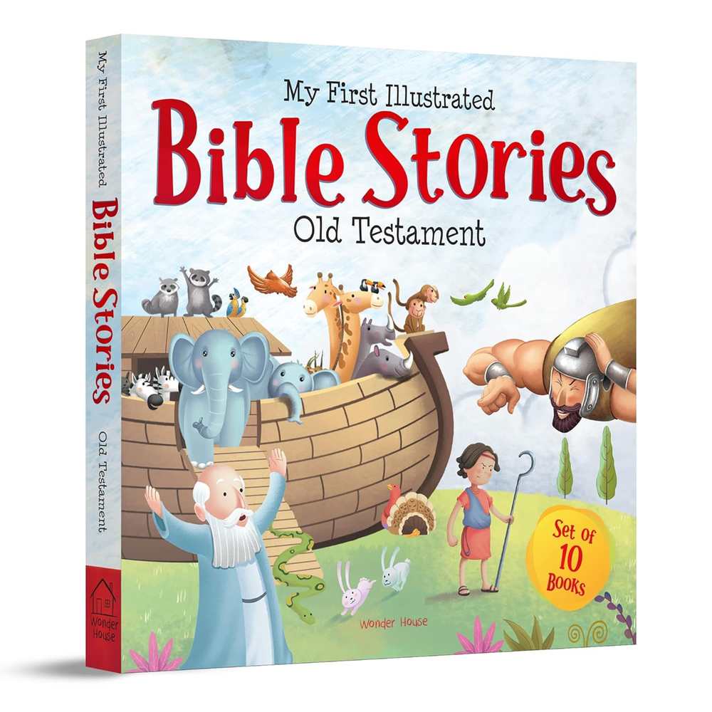 My First Illustrated Bible Stories from Old Testament [Boxed Set of 10] book cover
