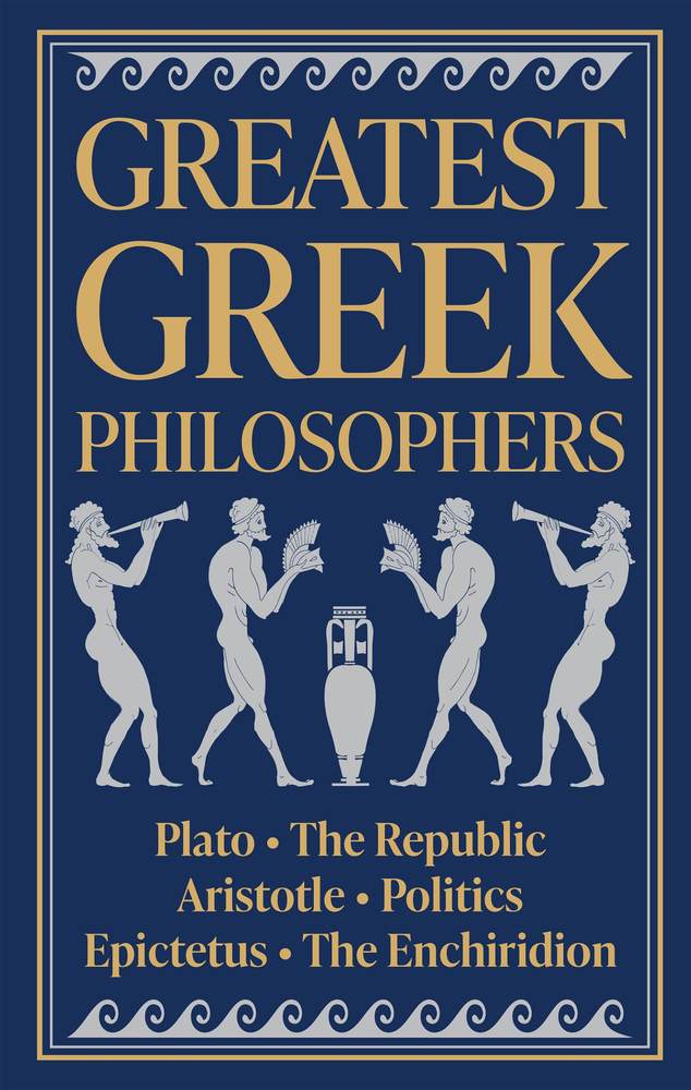 Greatest Greek Philosophers (Deluxe Hardbound Edition) book cover