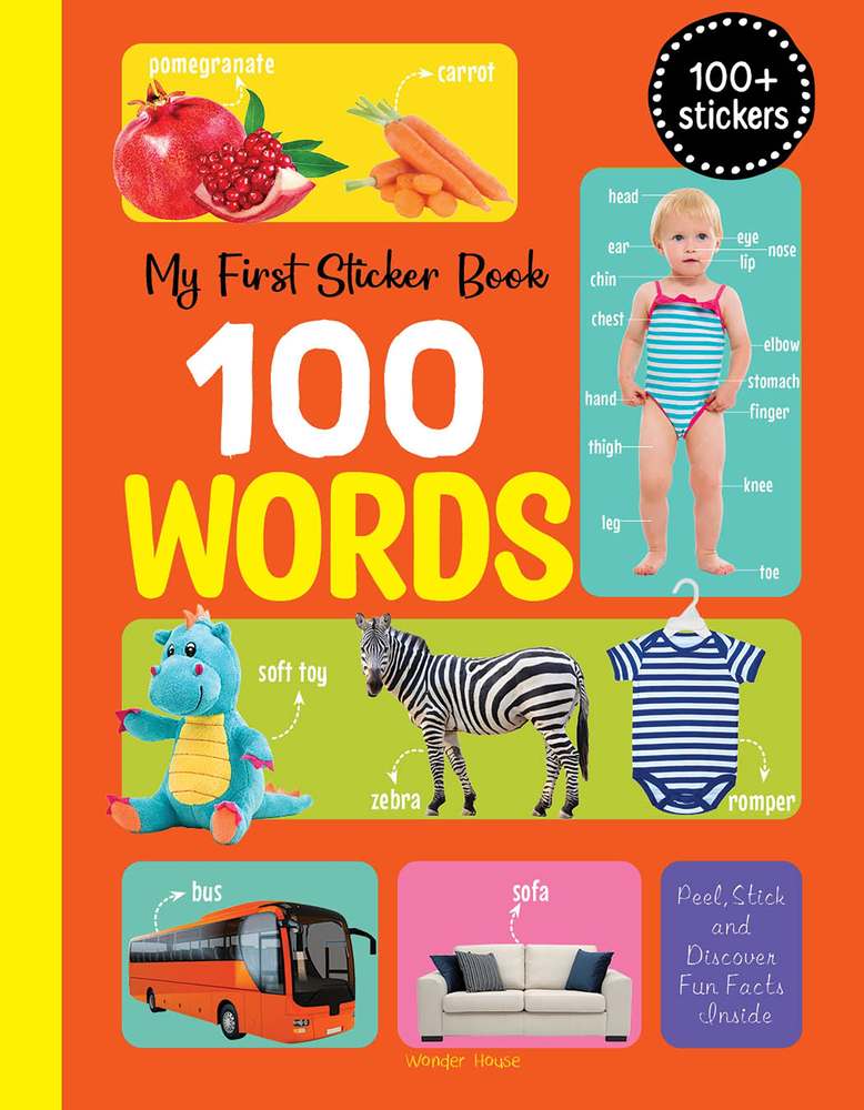 My First 100 Words Stickers book cover