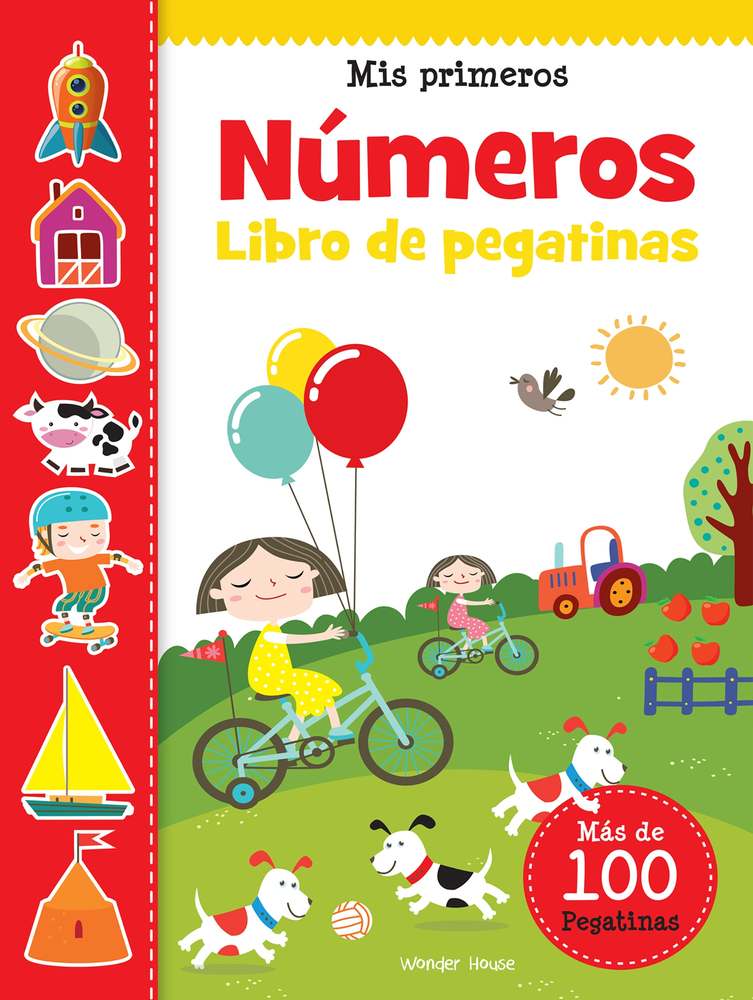 My First Numbers Sticker Book - Spanish book cover