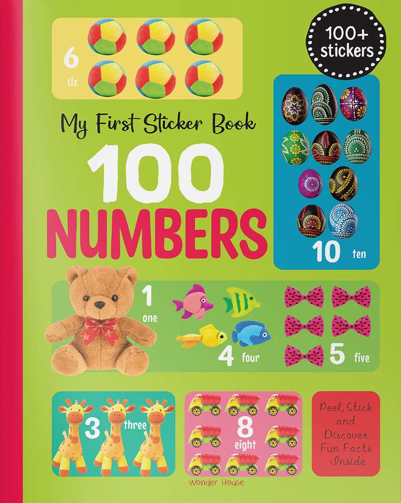 My First 100 Numbers Stickers book cover
