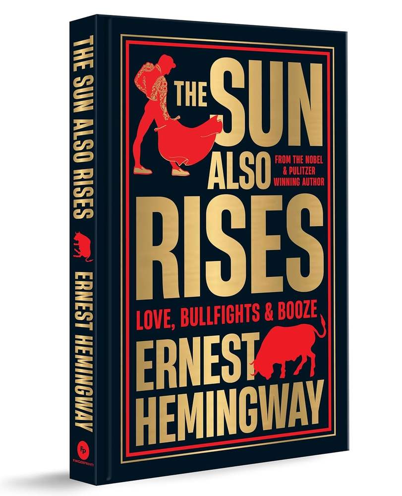 The Sun Also Rises (Deluxe Hardbound Edition) book cover
