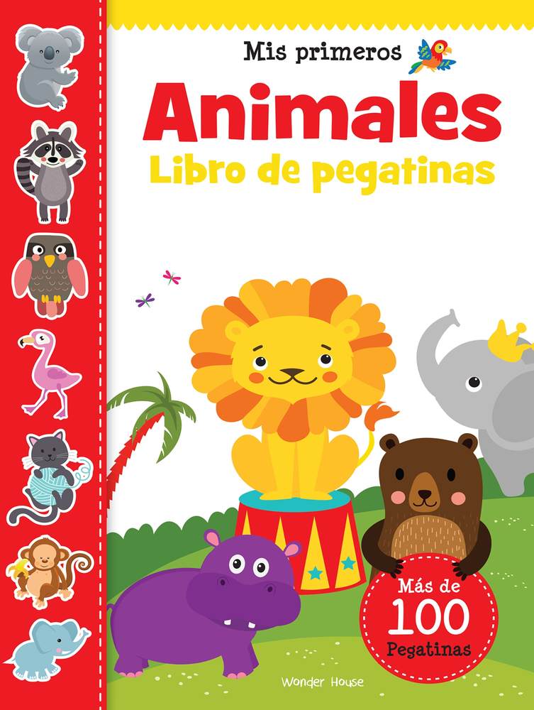 My First Animals Sticker Book - Spanish book cover