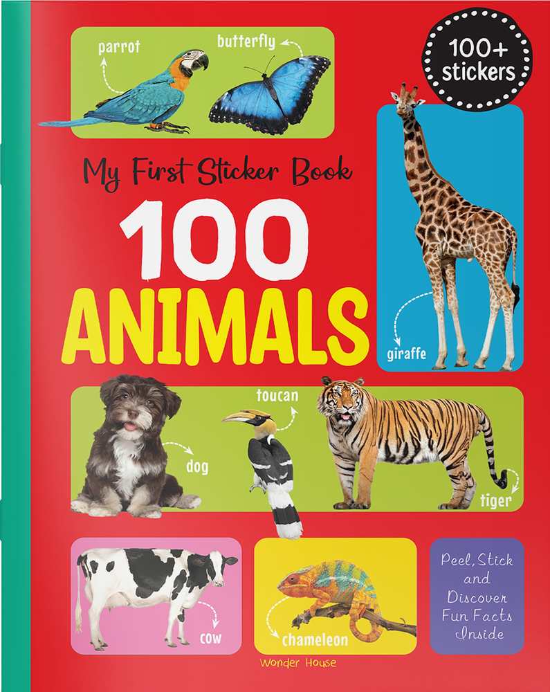 My First 100 Animals Stickers book cover