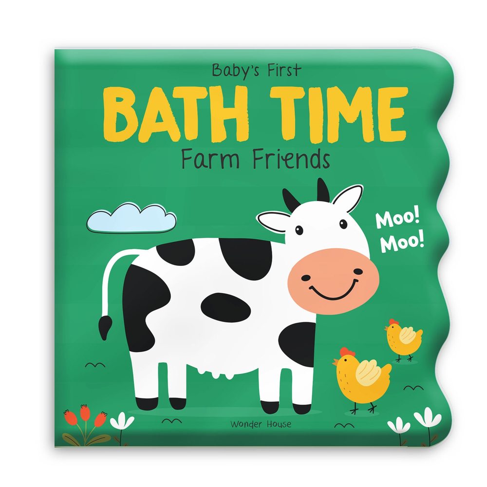 Baby's First Bath Time: Farm Friends book cover