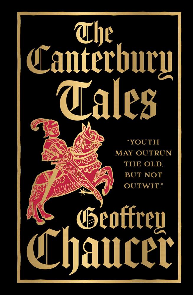 The Canterbury Tales (Deluxe Hardbound Edition) book cover
