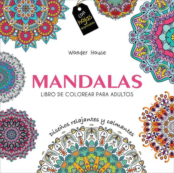 Adult Colouring Books Mandala Coloring Books for Adults - Spanish book cover