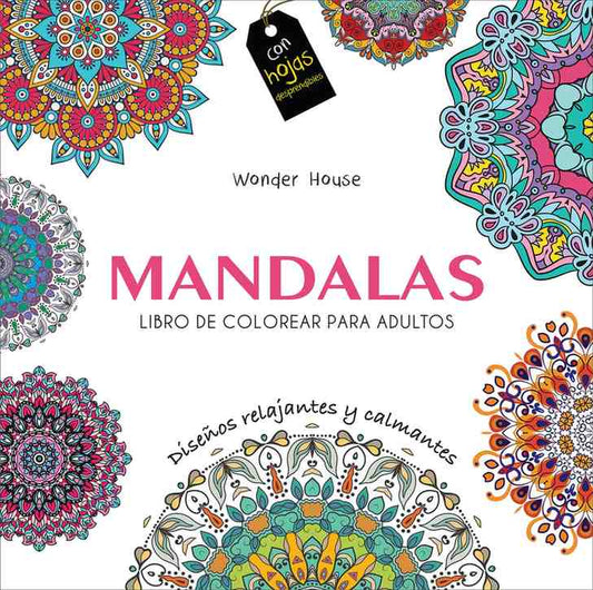 Adult Colouring Books Mandala Coloring Books for Adults - Spanish book cover