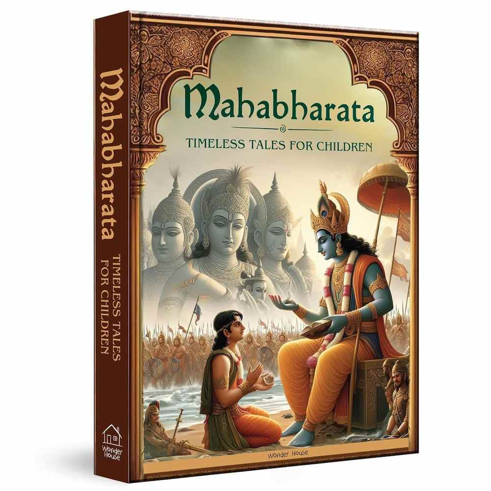 Illustrated Mahabharata (Deluxe Hardbound Edition) book cover