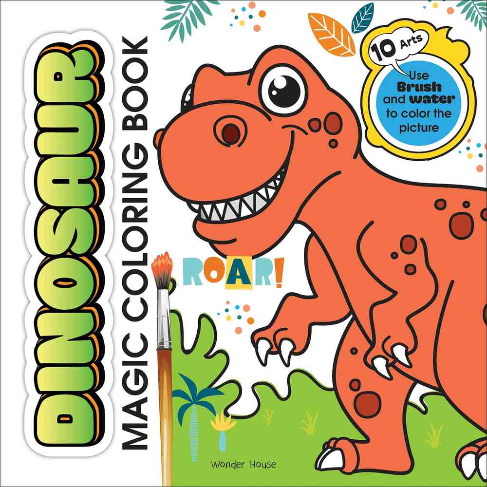 Dinosaur Magic Coloring Book book cover