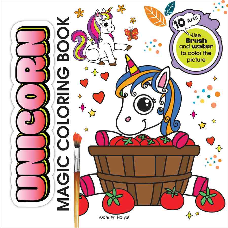Unicorn Magic Coloring Book book cover