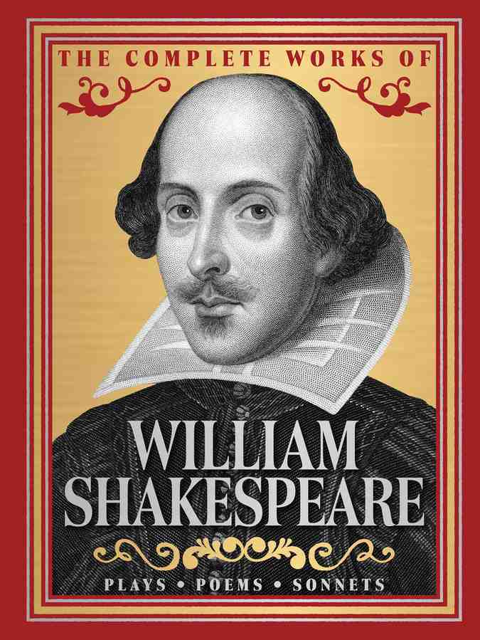The Complete Works of William Shakespeare (Deluxe Hardbound Edition) book cover