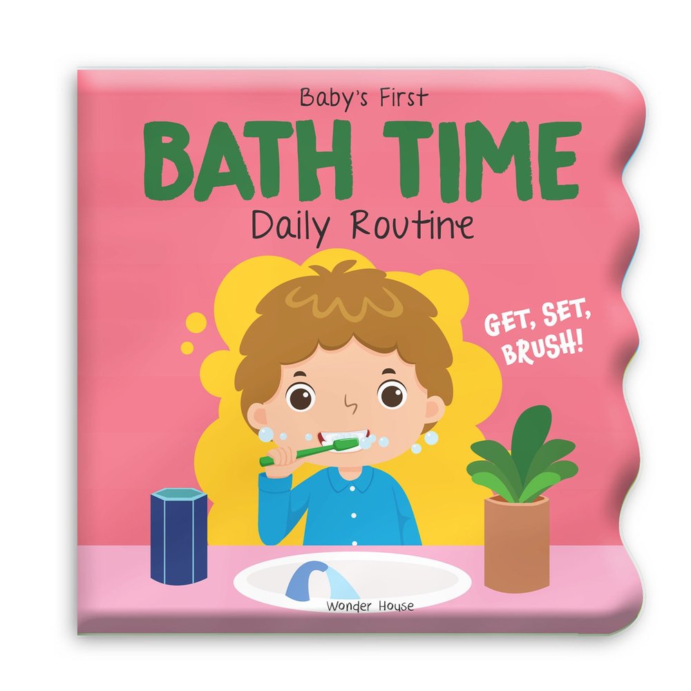 Baby's First Bath Time: Daily Routine book cover