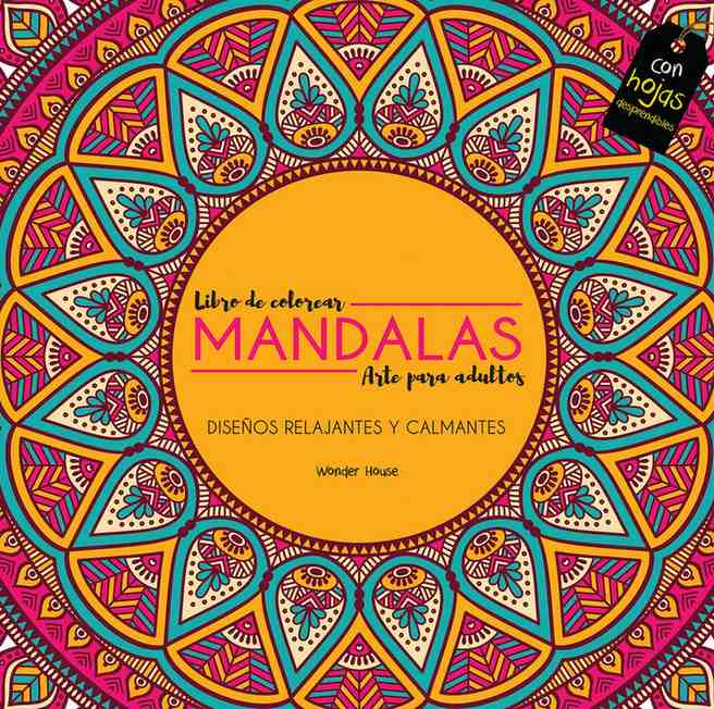 Adult Colouring Books Mandala Art for Adults - Spanish book cover