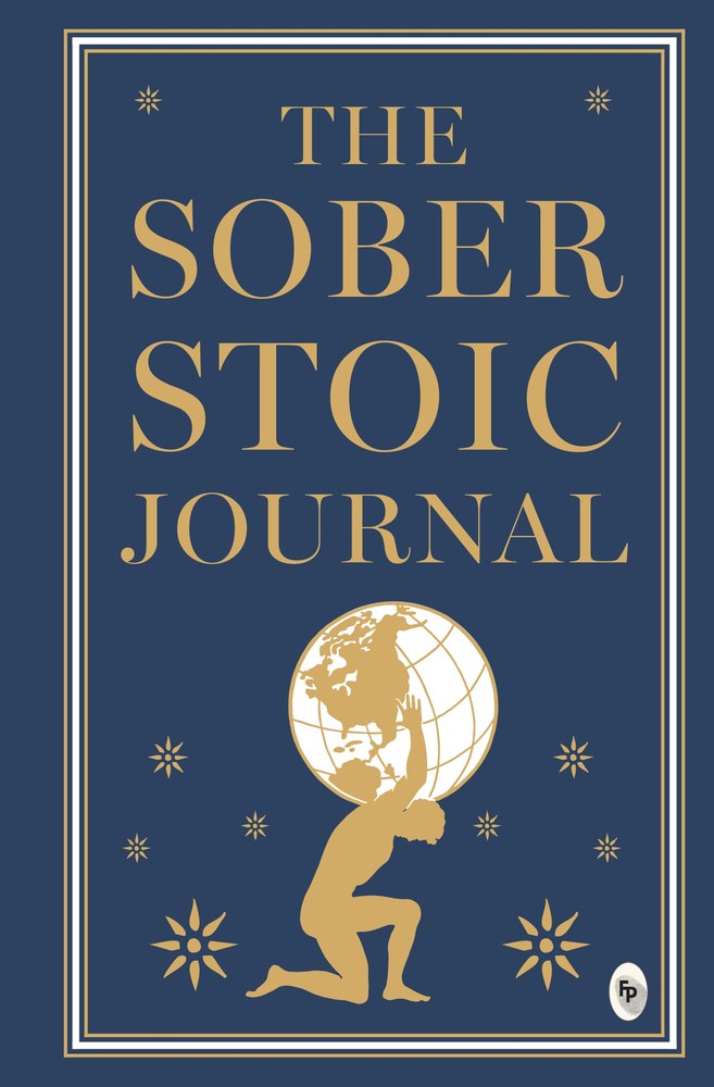 The Sober Stoic Journal book cover