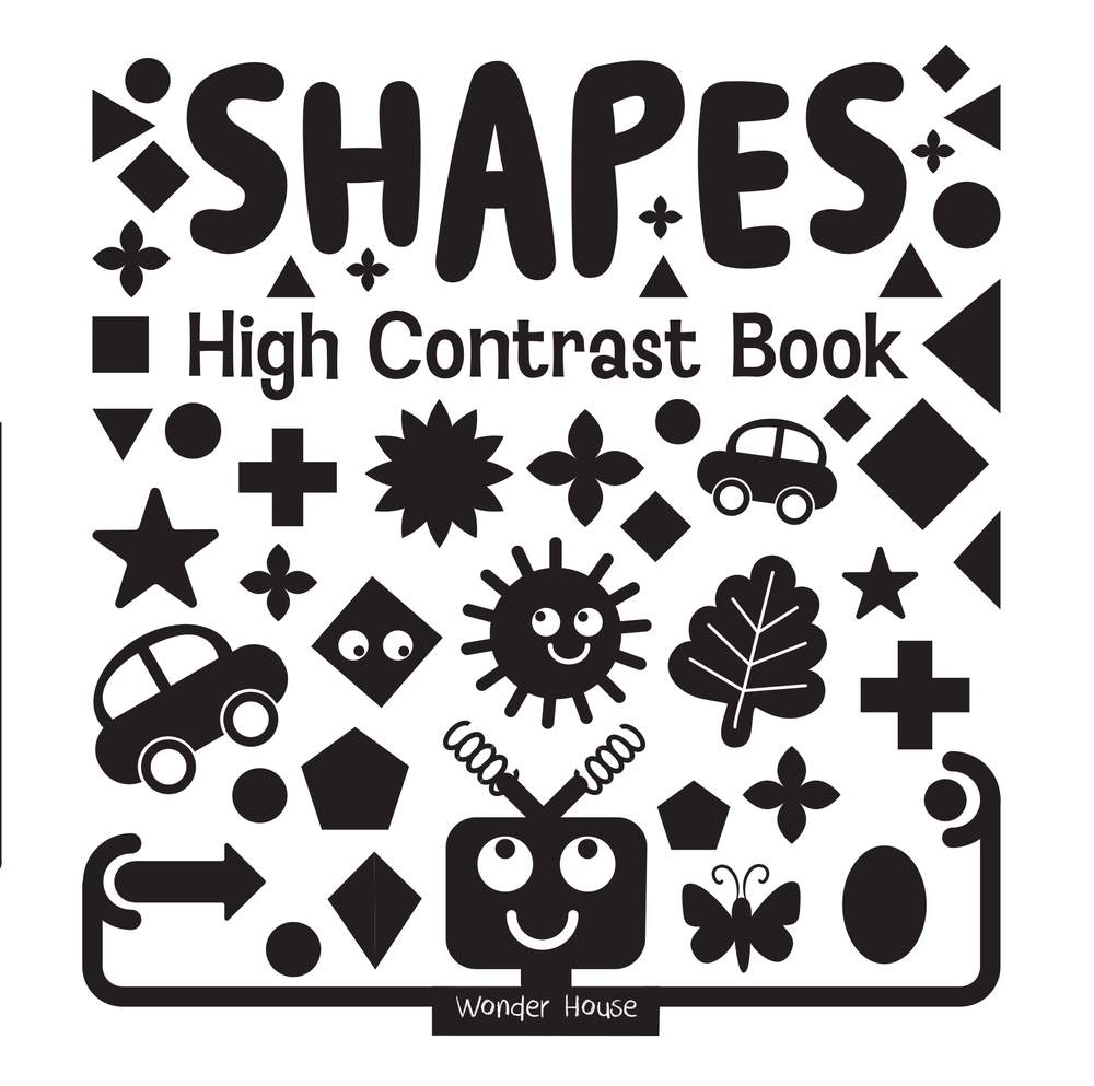 Shapes High Contrast book cover