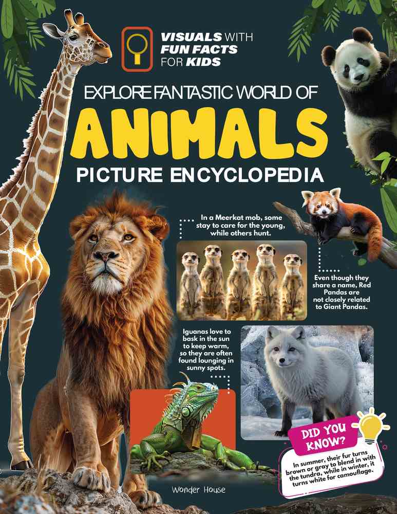 Explore Fantastic World of Animals Picture Encyclopedia book cover