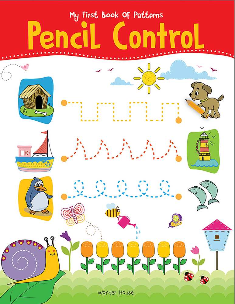 My First Book of Patterns Pencil Control book cover