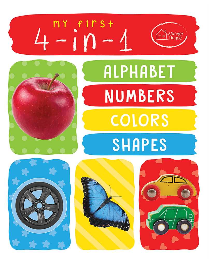 My First 4 In 1 Alphabet Numbers Colors Shapes book cover