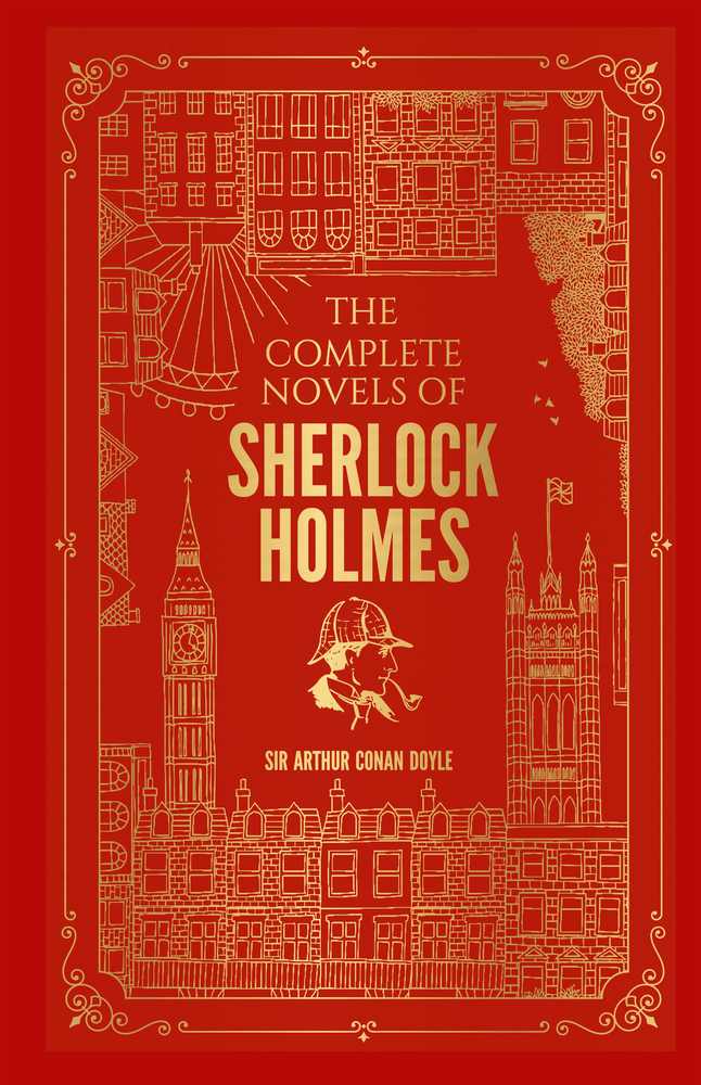 The Complete Novels of Sherlock Holmes (Deluxe Hardbound Edition) book cover