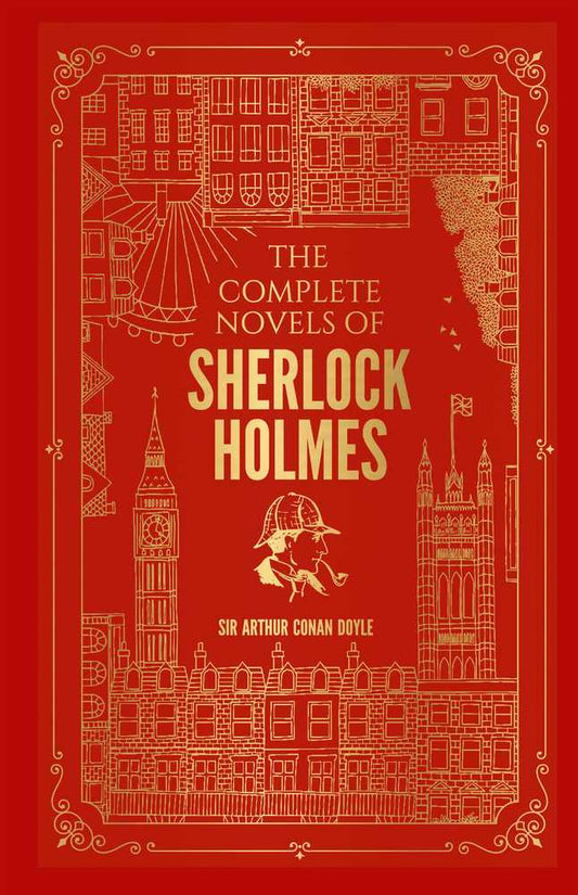 The Complete Novels of Sherlock Holmes (Deluxe Hardbound Edition) book cover